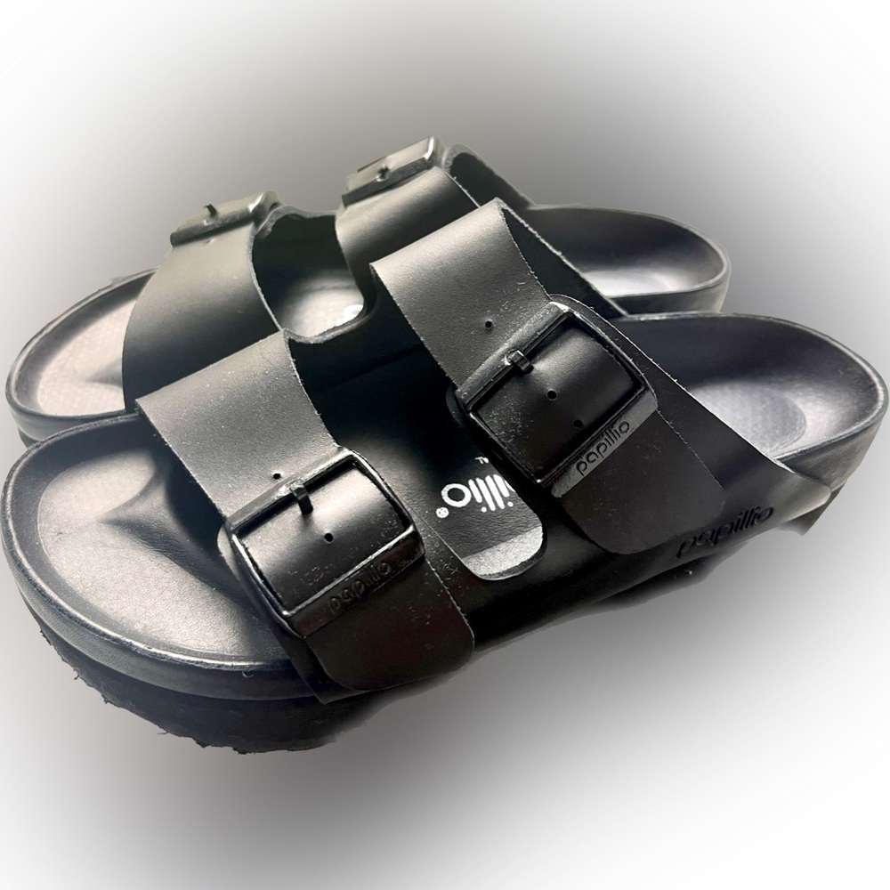 Papillio made by Birkenstock size 7 black worn once